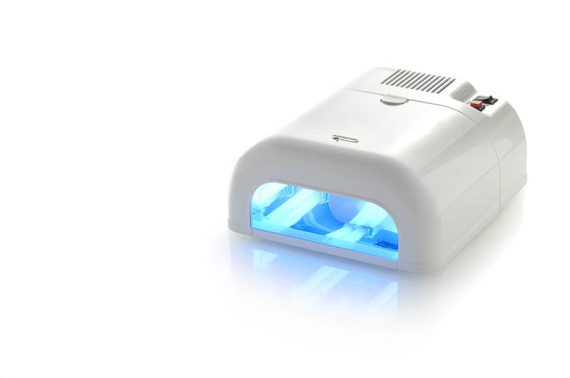 Lampada UV con timer regolabile a 90 o a 120 secondi, Gel System Four