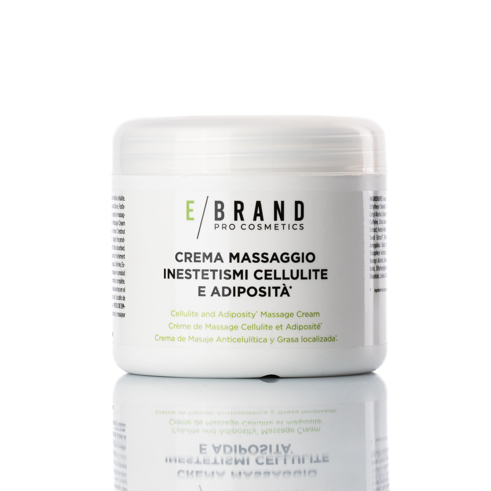 Crema Massaggio Inestetismi Cellulite e Adiposità*, Ebrand Pro Cosmetics, 500 ml