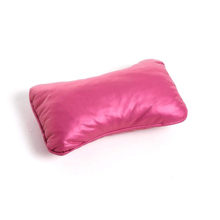 Cuscino poggiamani rosa per ricostruzione unghie