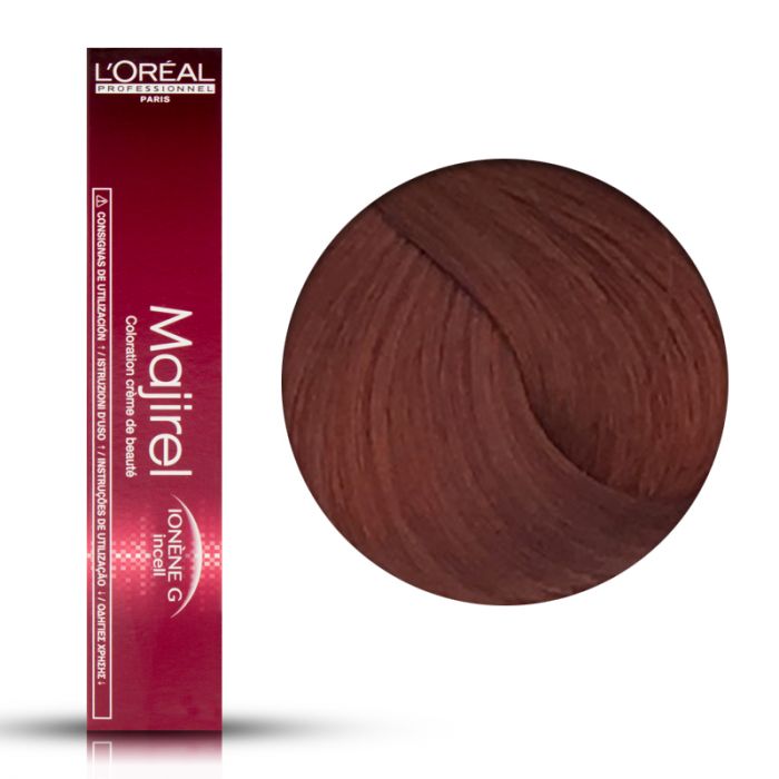 Tinta capelli Majirel 6.46 colore biondo scuro rame rosso 50 ml, L'Oreal