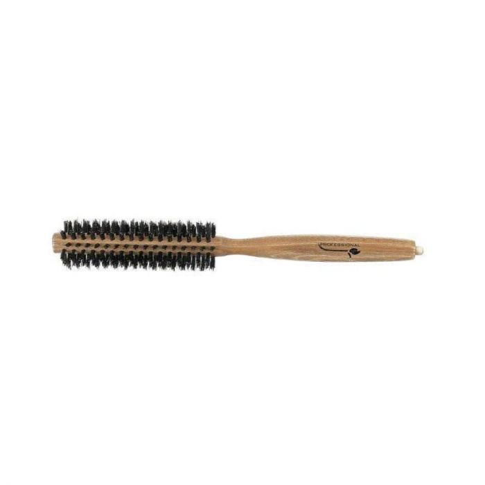 Spazzola per capelli in legno diametro 35 mm setola cinghiale