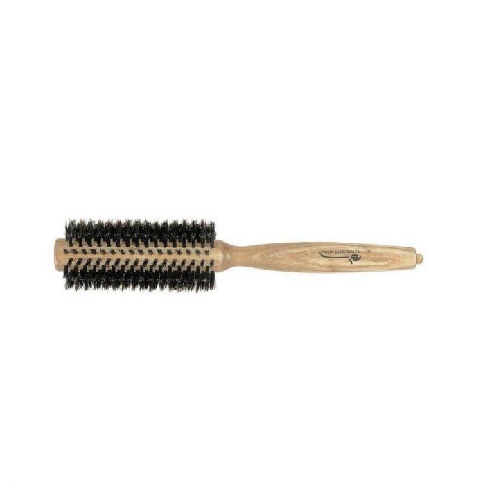 Spazzola per capelli in legno diametro 45 mm setola cinghiale