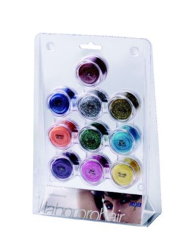 Set Glitter Unghie 10 Colori, Decorazione Nail Art unghie