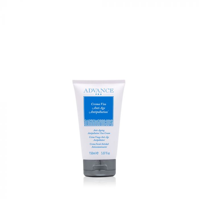 Crema viso anti pollution bio, antiage riparatrice, Tubo 150 ml, Advance Pro