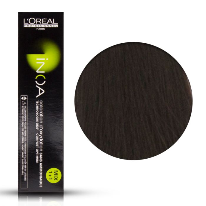 Tinta capelli Inoa 4.0 colore castano 60gr, L'Oreal