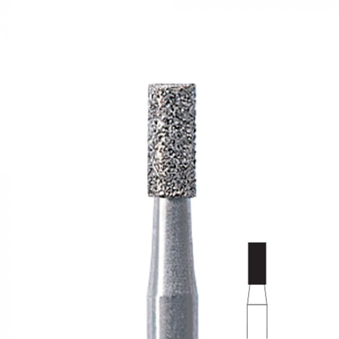 Fresa Unghie cilindrica diamantata Edenta, diametro 2,1 mm, 3 pezzi