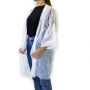 Kimono monouso bianco in tnt certificato 30 g 3