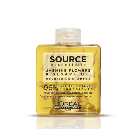Shampoo per capelli secchi e sensibili 300 ml, Nourishing , Source Essentielle, L'Oreal